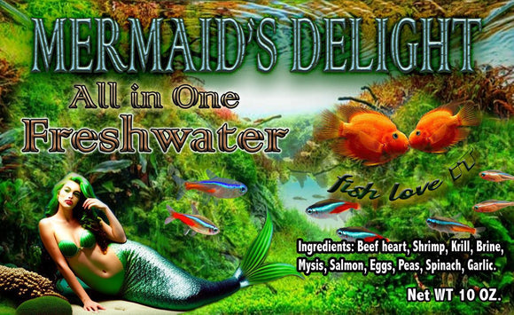 Mermaid's Delight All in One Freshwater Blend (10oz)