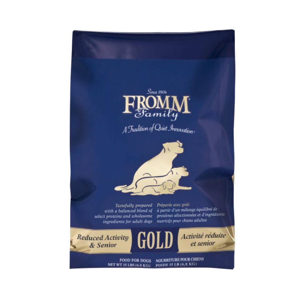 Fromm Gold Reduced Activity & Senior Dog Formula 15lb