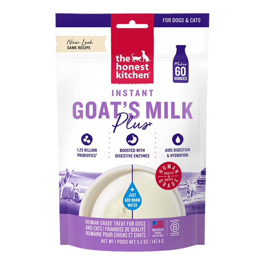 The Honest Kitchen Dog Cat Instant Goat Milk 5.2oz