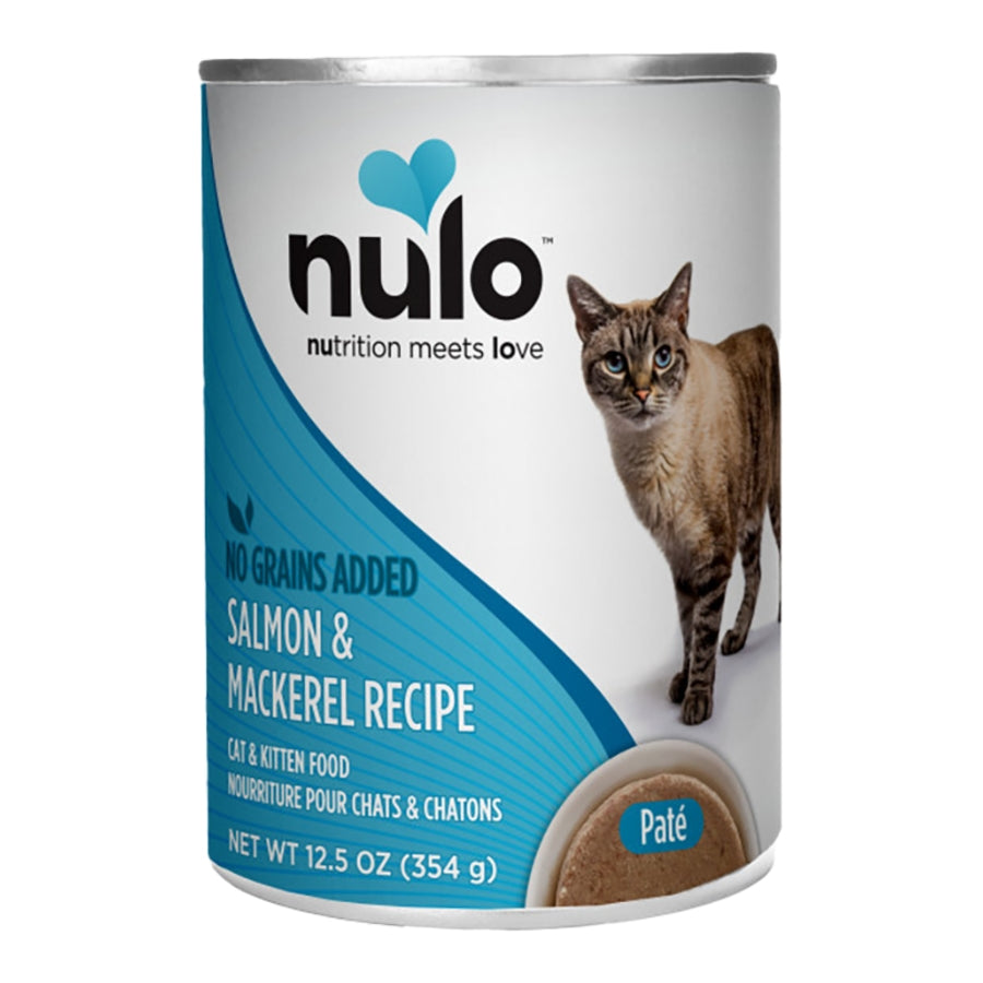 Nulo Freestyle Pate Salmon & Mackerel Canned Cat Food 12.5oz