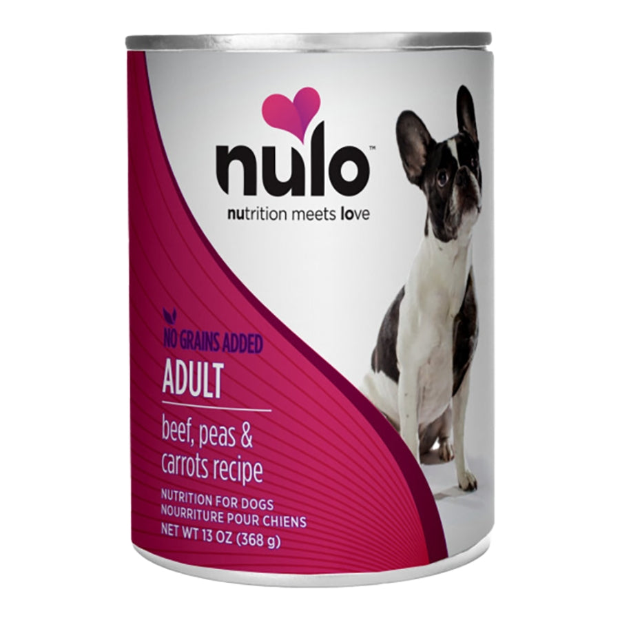 Nulo Grain-Free Beef, Peas & Carrots Recipe Adult Wet Canned Dog Food, 13 Ounce