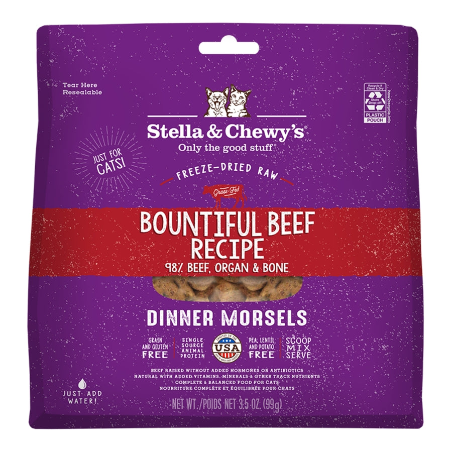 Stella & Chewy's Beef FD Morsels for Cats 3.5 oz