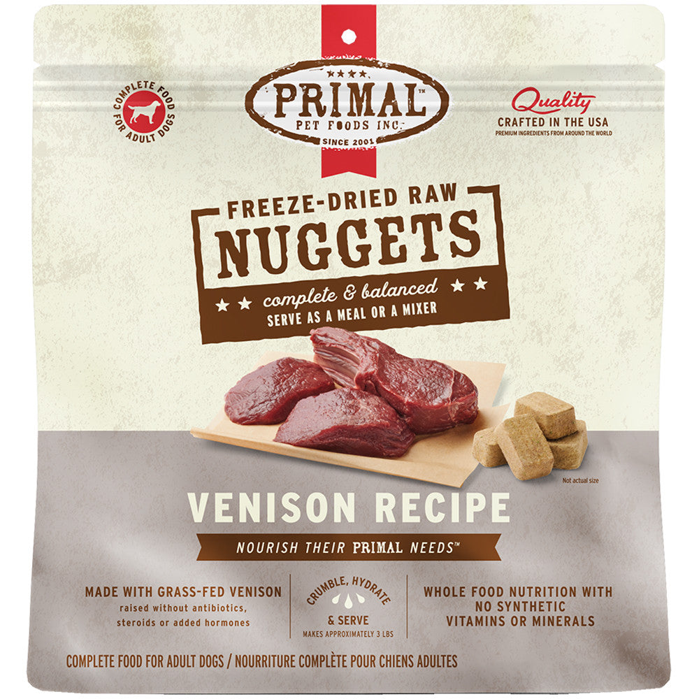 Primal FD Dog Venison 5.5oz