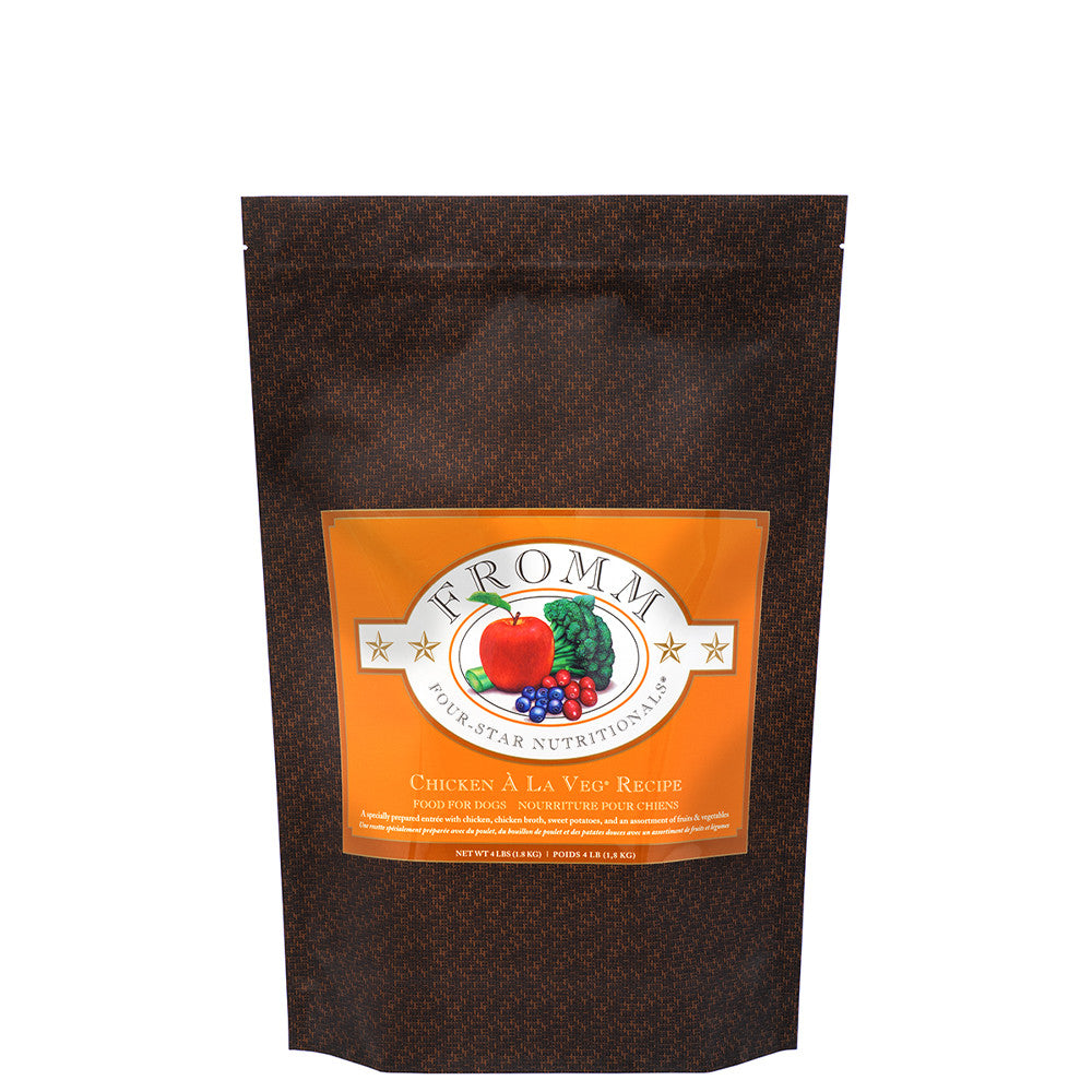 Fromm Chicken a La Veg Four-Star Dog Food 4lb
