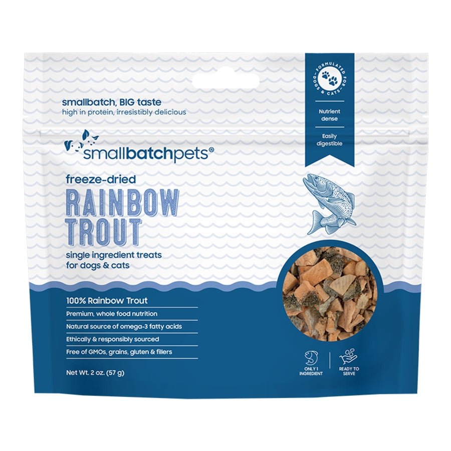 Smallbatch FD Rainbow Trout Treat 2oz