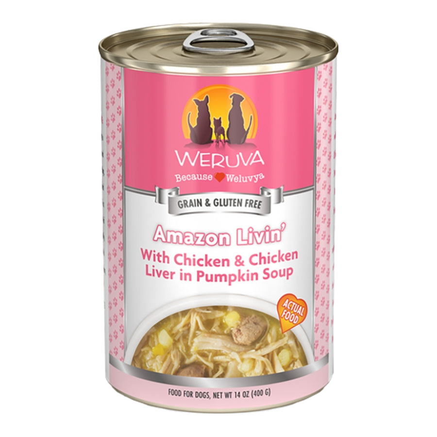 Weruva Amazon Livin' Formula for Dogs 14 oz