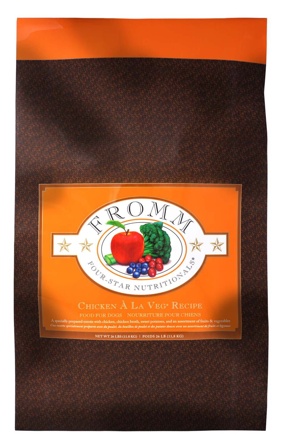 Fromm Chicken a La Veg Four-Star Dog Food 26lb