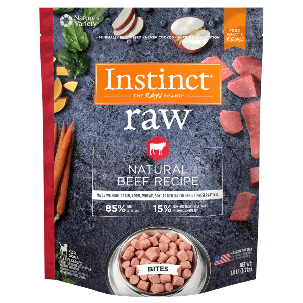 Instinct Raw Beef Recipe for Dogs