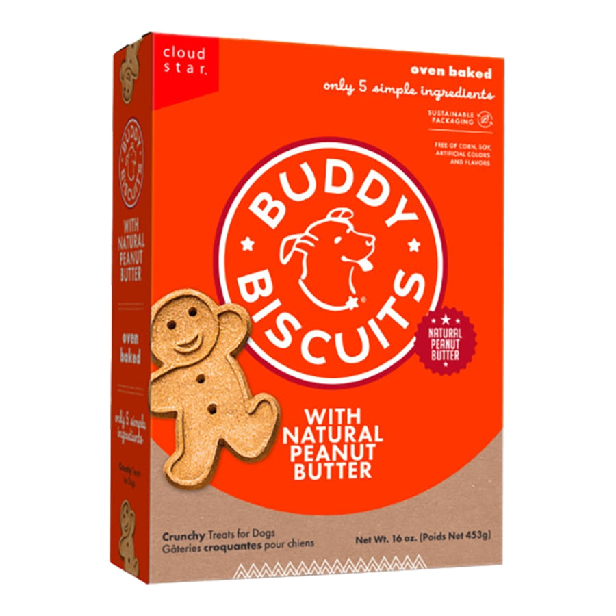 Buddy Biscuits Baked Gingerbread Butter Treats 16oz
