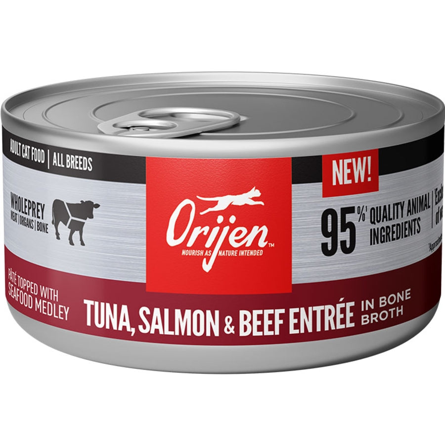 Orijen Wet Cat Food 3oz Tuna Salmon Beef