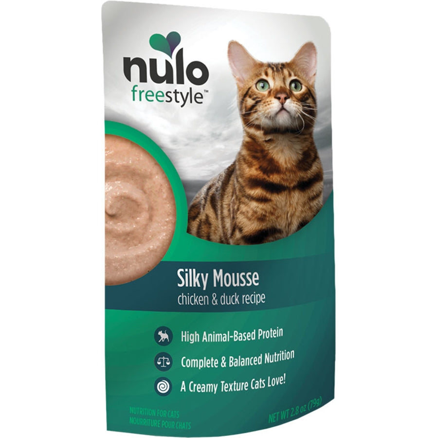Nulo Freestyle Silky Mousse Chicken & Duck Recipe for Cats 2.8oz