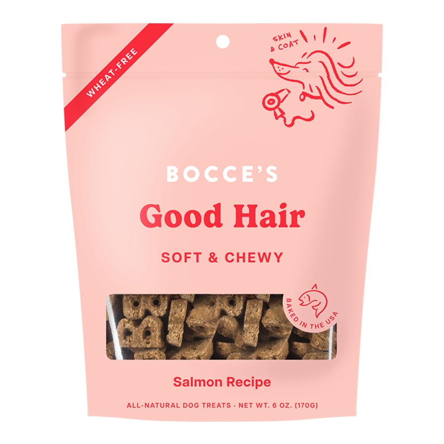 Bocce's Bakery Dailies Soft & Chewy Good Hair Skin and Coat Treats 6oz
