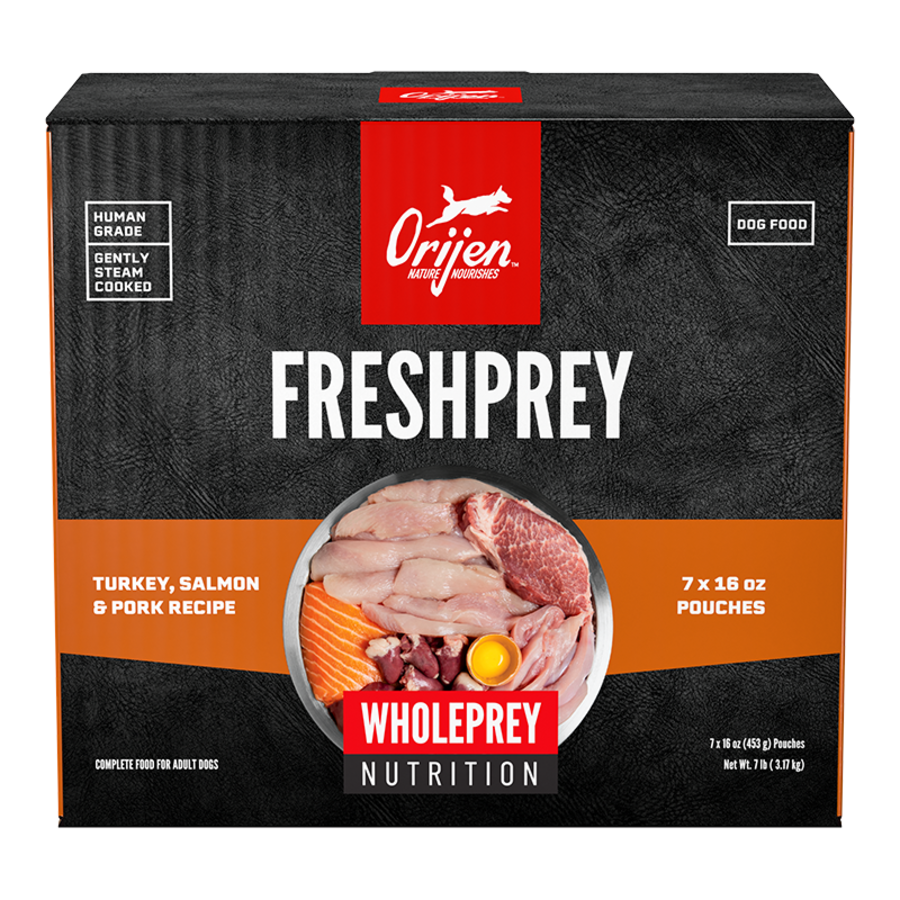 Orijen Freshprey Turkey, Salmon and Pork (7lb)