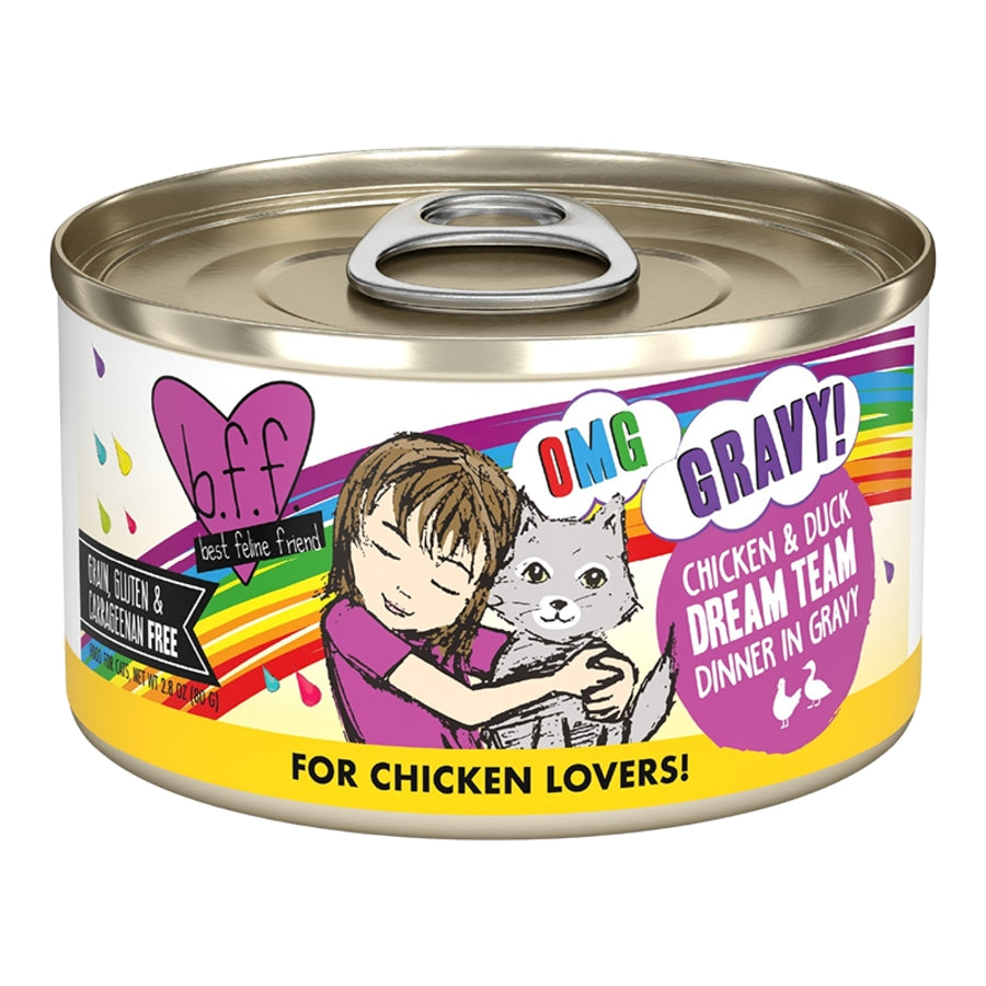 BFF Dream Team Chicken/Duck Dinner in Gravy 2.8oz