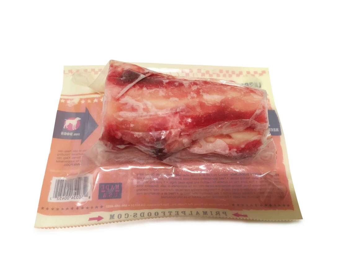 Primal Fzn Beef Marrow Bone for Dogs LG