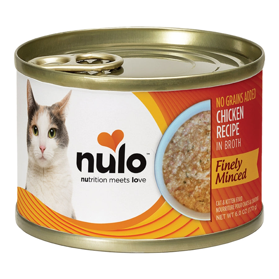 Nulo Cat & Kitten Finely Minced Chicken Recipe 6oz
