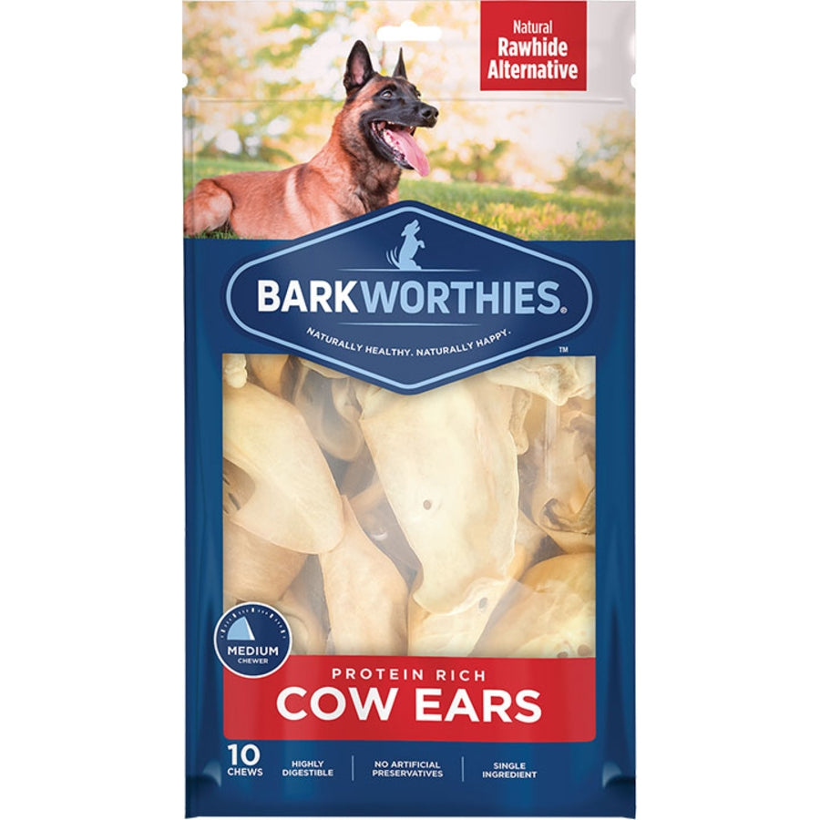 Barkworthies Cow Ears 10 pk