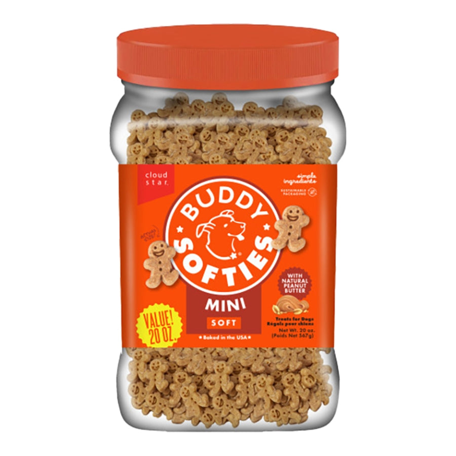 Cloud Star Buddy Softies Peanut Butter Treats 20 oz