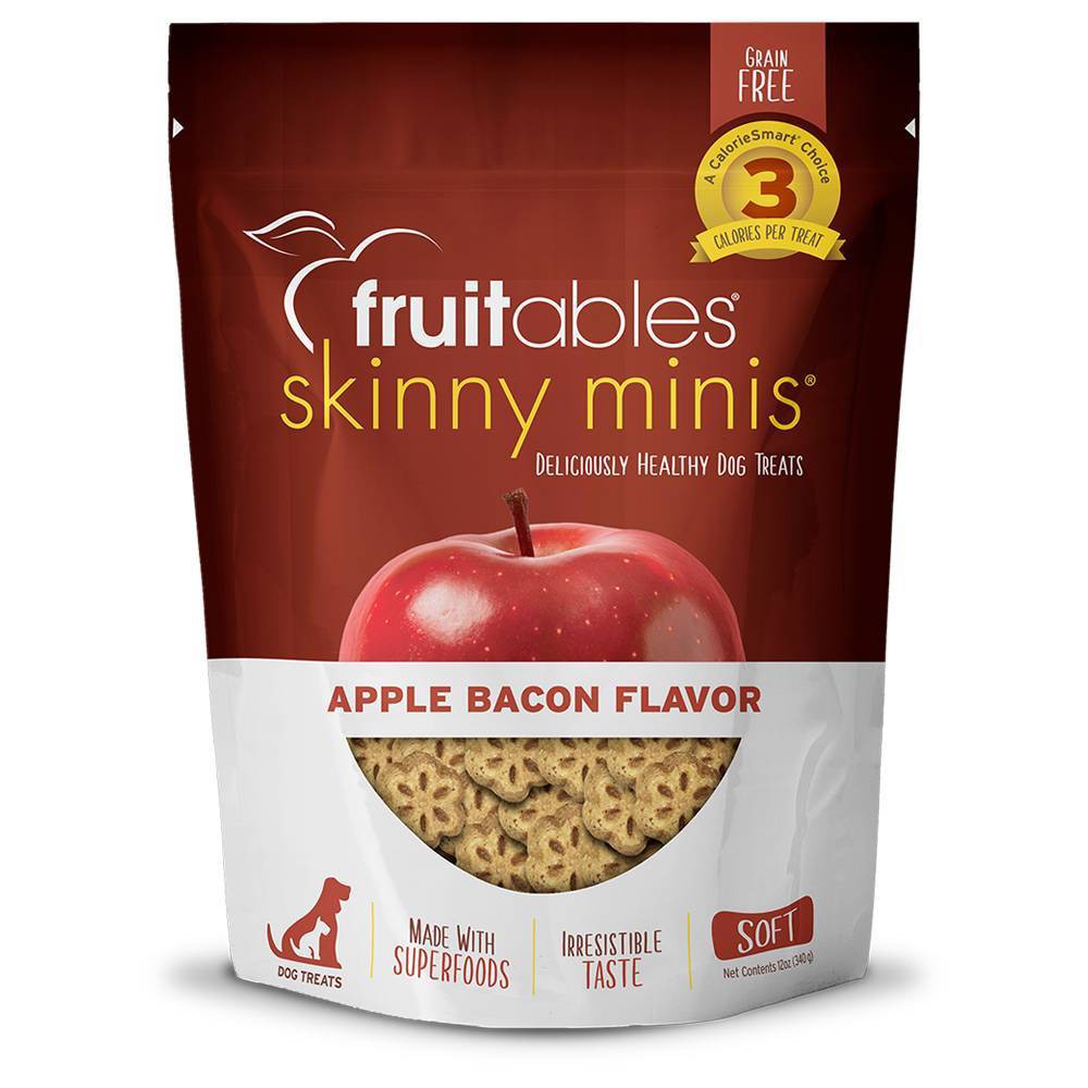 Fruitables Skinny Minis Apple Bacon Flavor Soft 12 oz