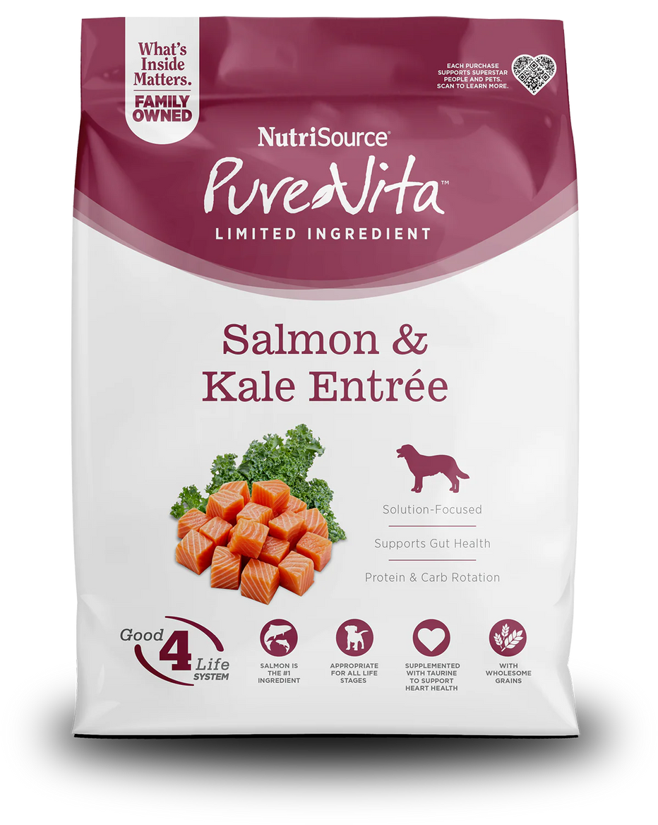 Pure Vita Dog Salmon & Kale