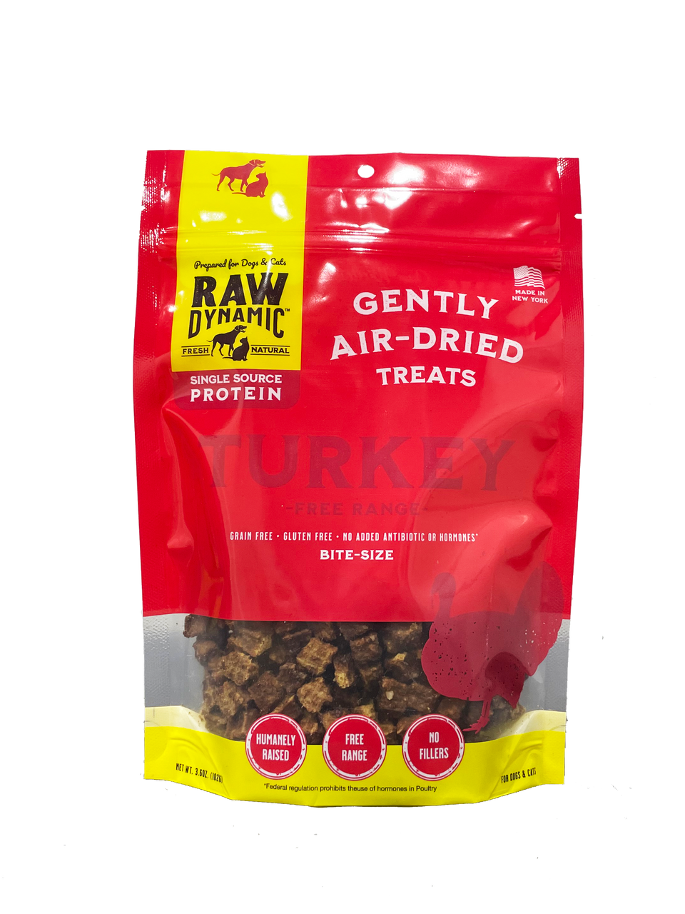 Raw Dynamic Air-Dried Turkey Treat 3.6 oz