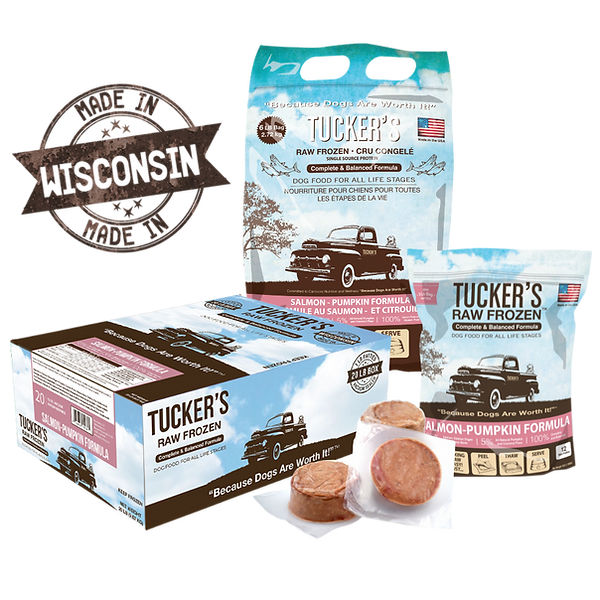 Tucker's Raw Frozen for Dogs - Salmon/Pumpkin (20lb)