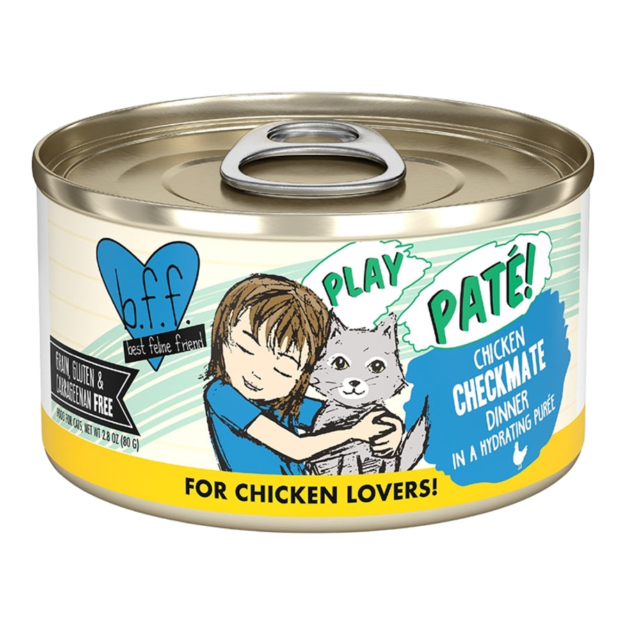 BFF Play Checkmate Chicken in Puree 2.8 oz