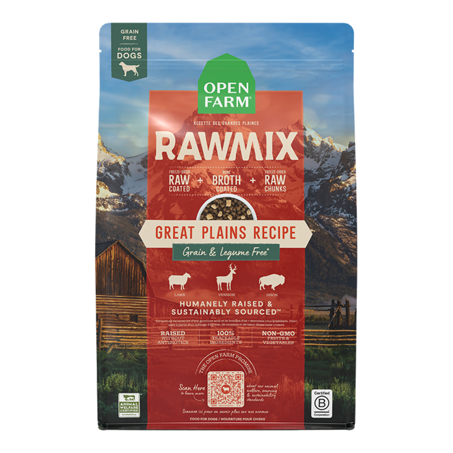 Open Farm GF RawMix Great Plains Recipe (20lbs)