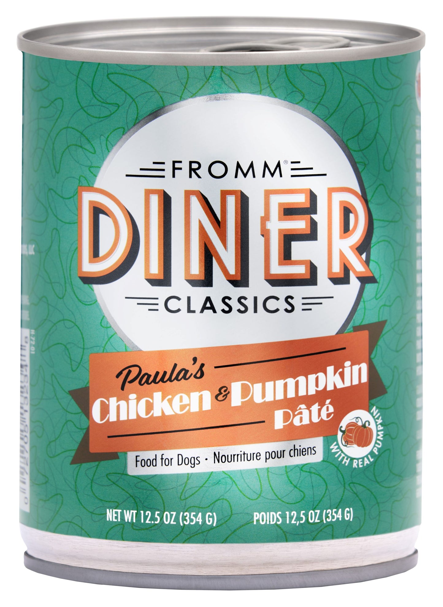 Fromm Paula's Chicken & Pumpkin Pâté for Dogs 12.5oz Can