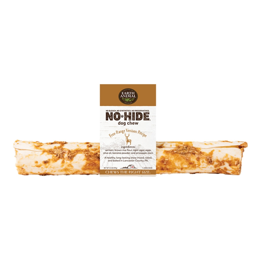 Earth Animal No Hide Venison Chews (LG)
