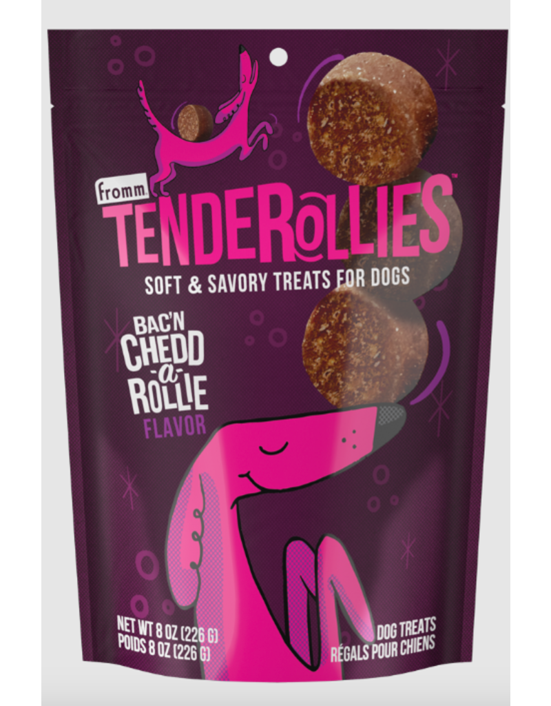 Fromm Bac'n Chedd-a-Rollie Dog Treats 8oz