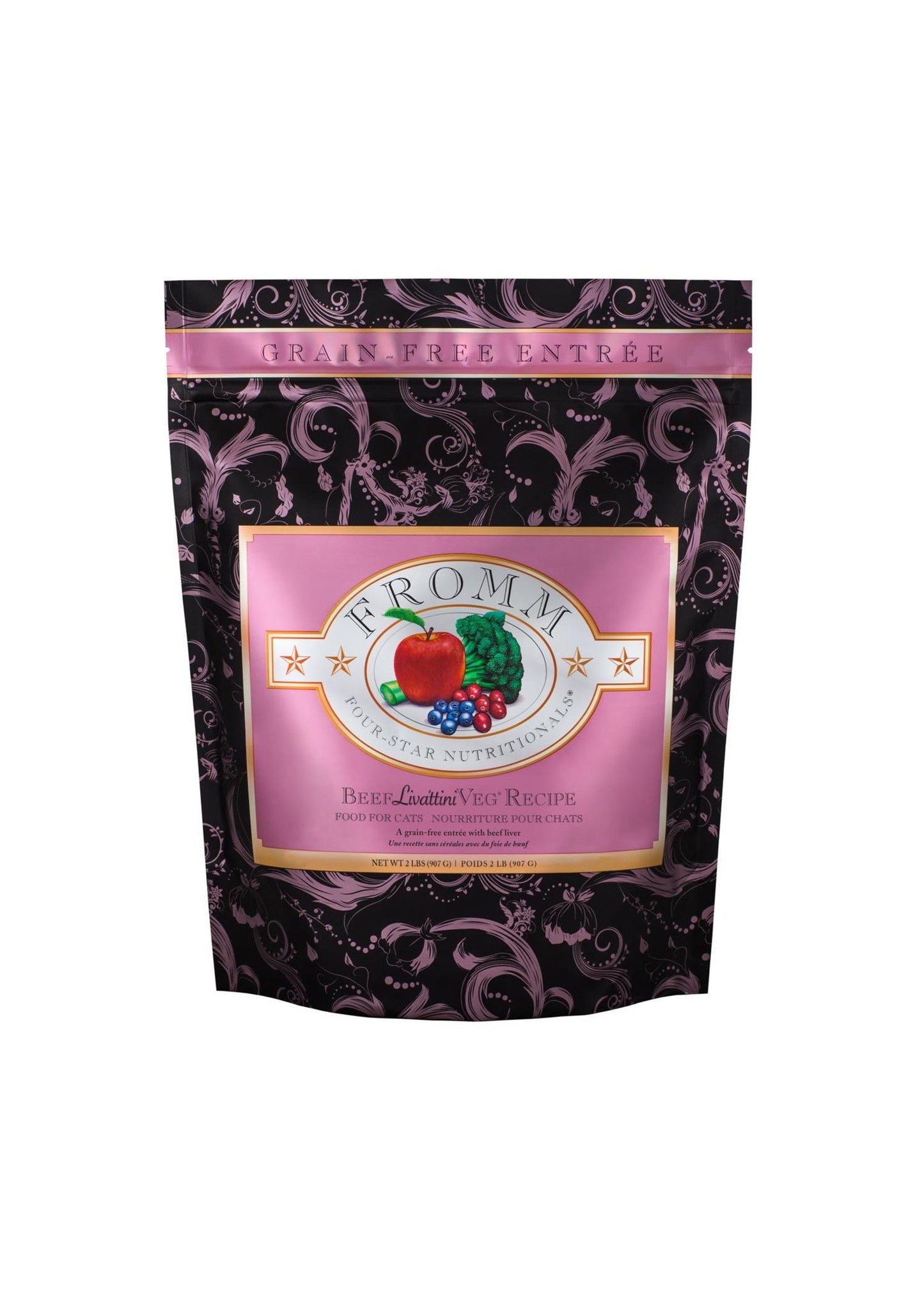 Fromm GF Beef Livattini Veg Four-Star Cat 4 lb