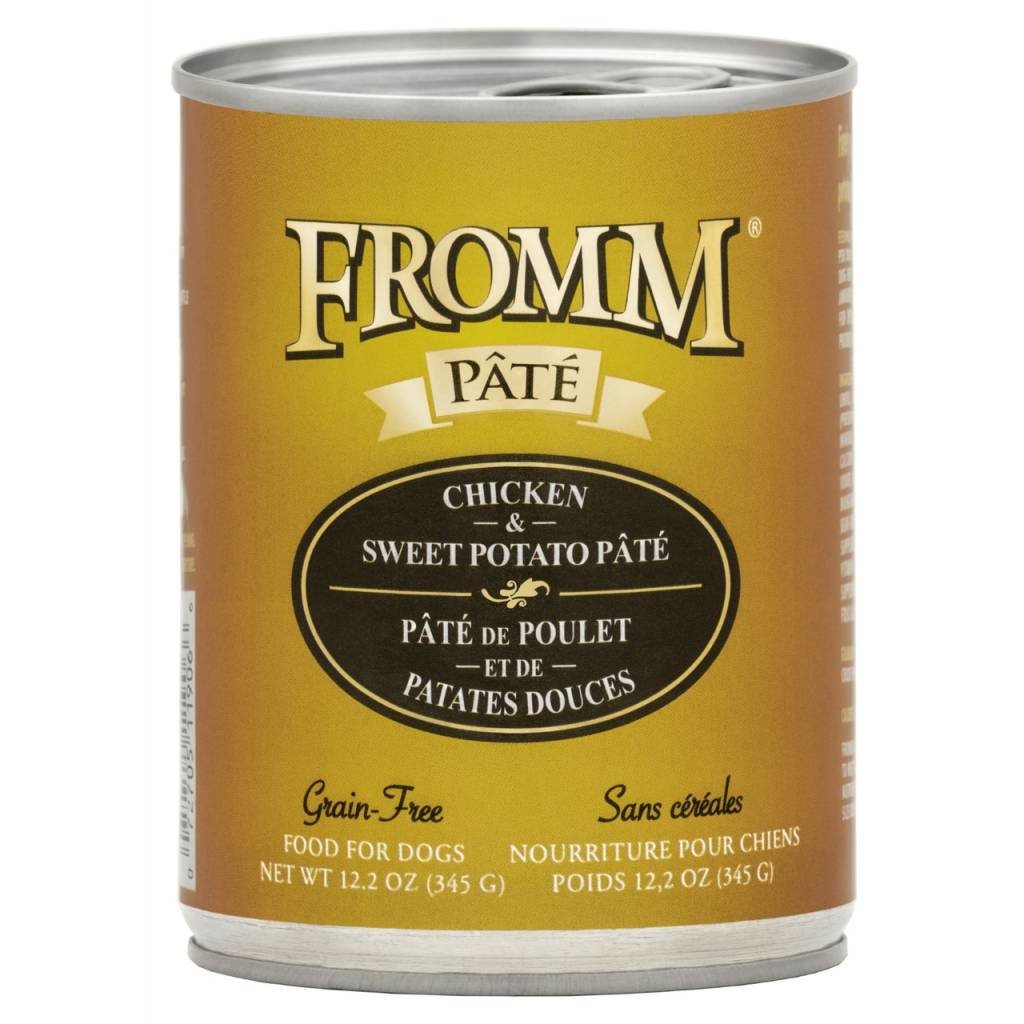 Fromm GF Chicken & Sweet Potato Pate for Dogs 12.2oz