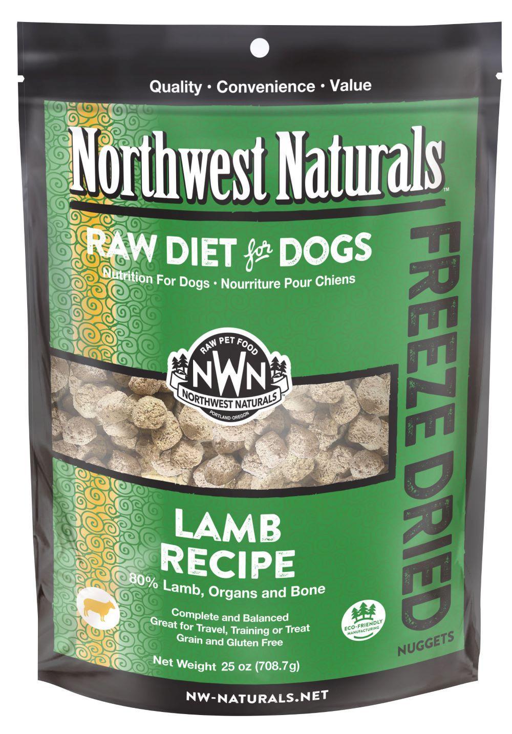 NW Naturals FD Lamb Nuggets for Dogs (25oz)
