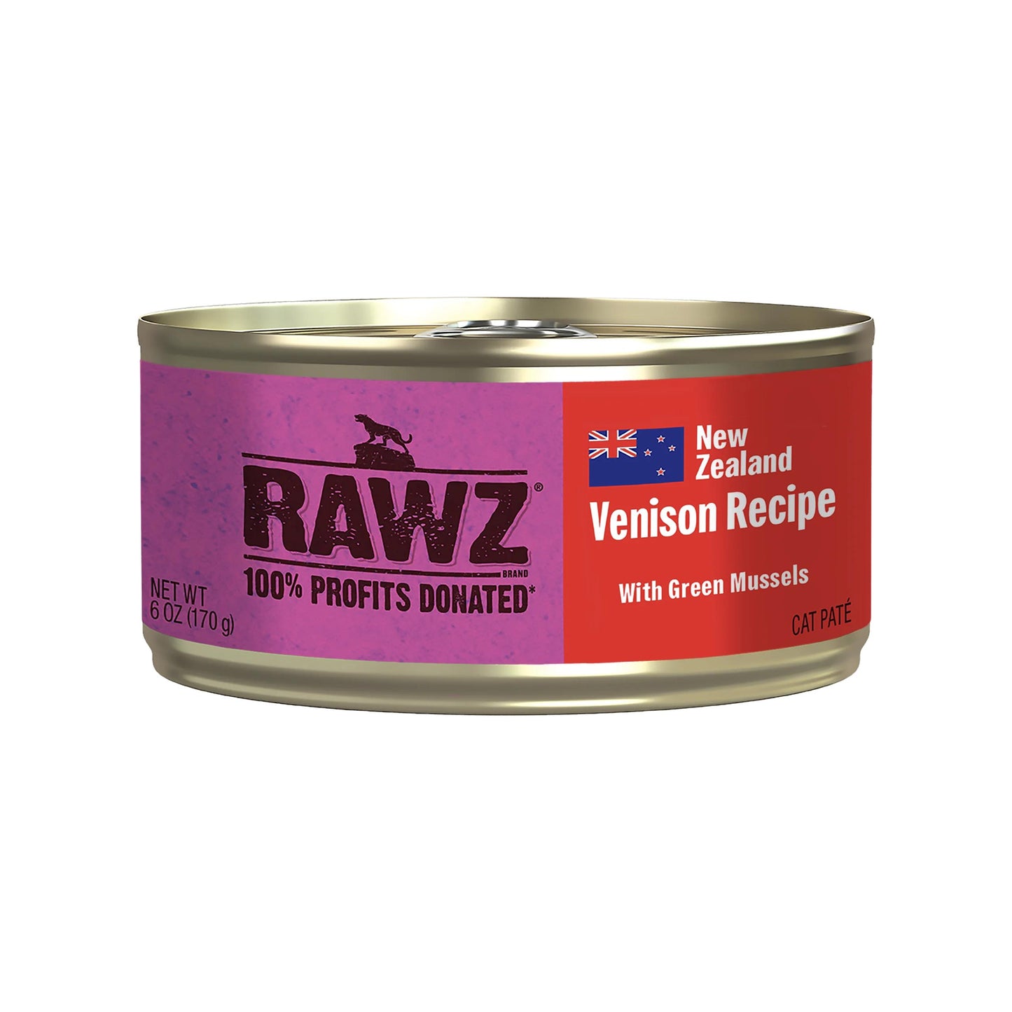 RAWZ New Zealand Venison Recipe with Green Mussels