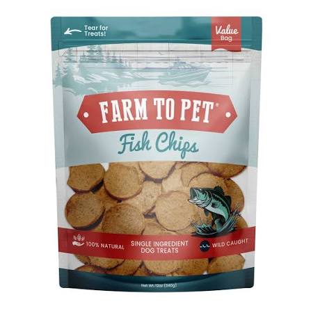 Farm to Pet Chips 4oz - Fish