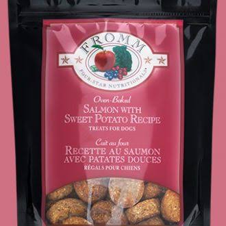 Fromm Salmon w/Sweet Potato Treats 8oz Pouch