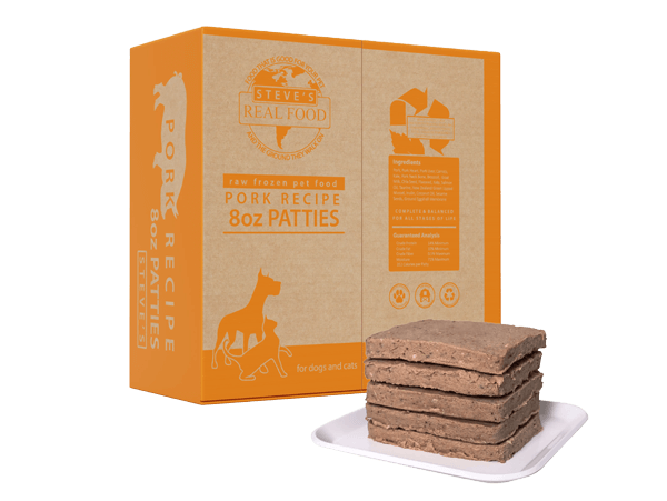 Steve's Real Food Raw Pork Patties BARF Diet