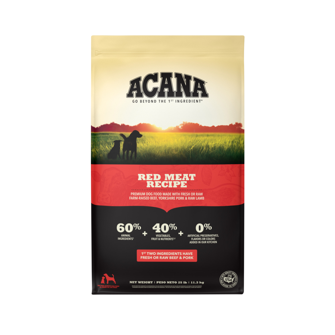 Acana Dog GF Red Meat Formula 25lb