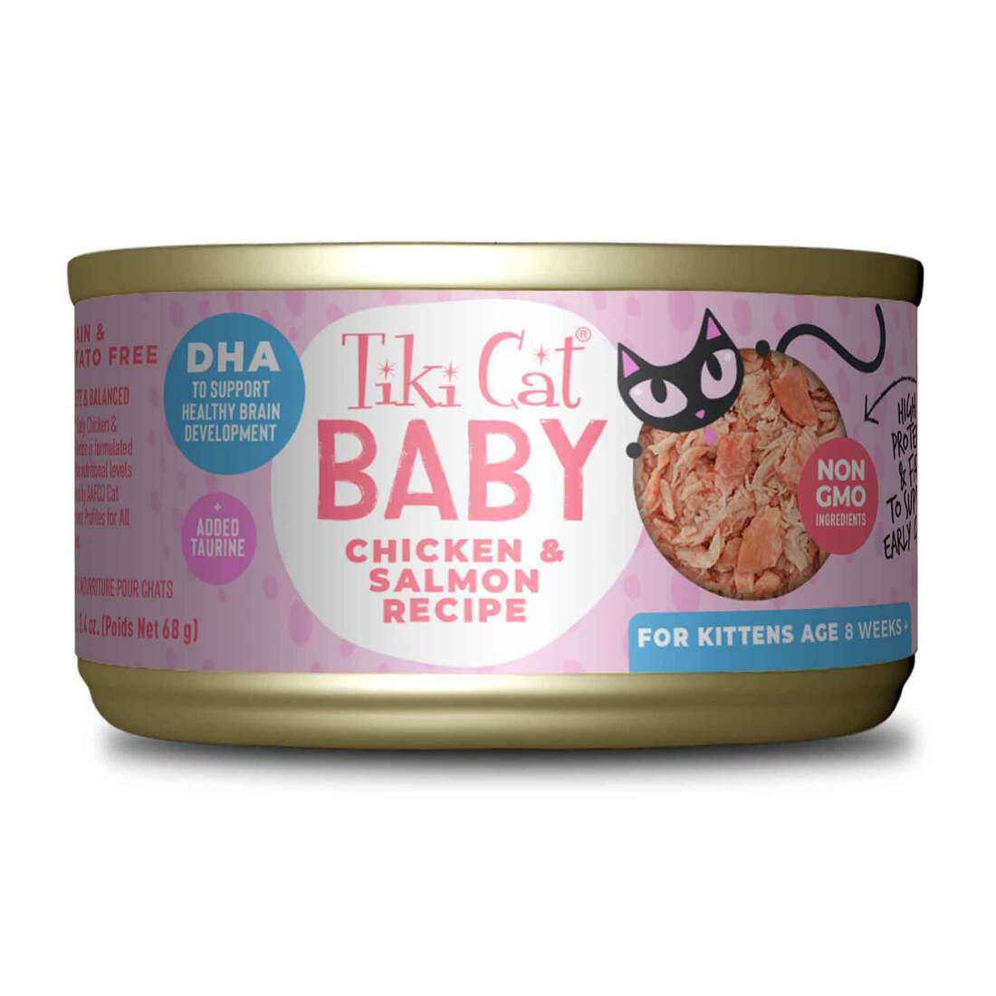 Tiki Cat Baby Chicken and Salmon Recipe