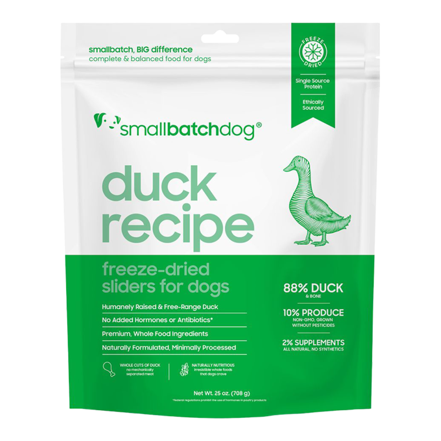 Smallbatch FD Duck Batch for Dogs 25oz