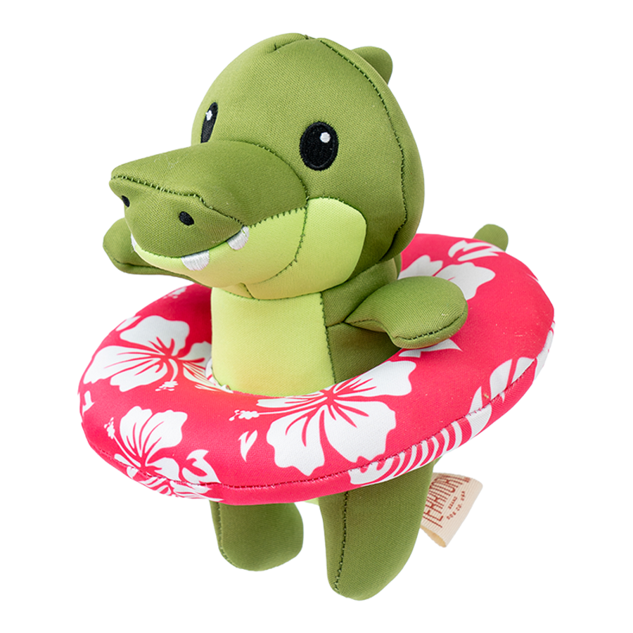 Territory Dog Floating Toy Gator (8")