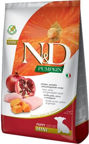 Farmina N&D Puppy GF PumpkinChicken/Pom Mini (15.4 lb)