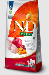 Farmina N&D Dog Pumpkin Duck/Cantalope Med/Max 26.4lb-