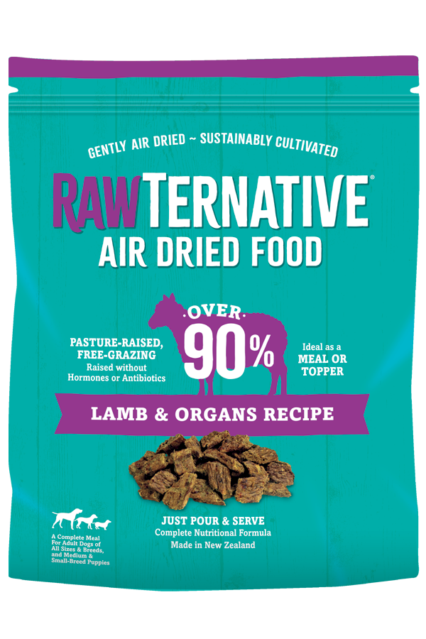 Grandma Mae's Rawternative Air Dried Dog Food 5lb- Lamb