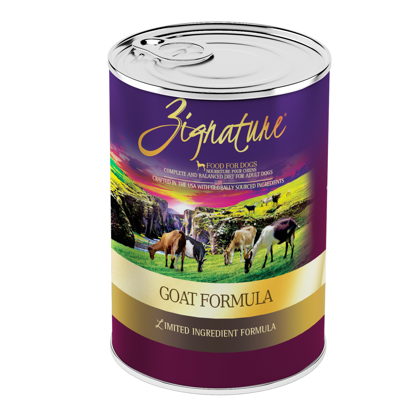 Zignature GF/LI Goat Formula for Dogs 13oz