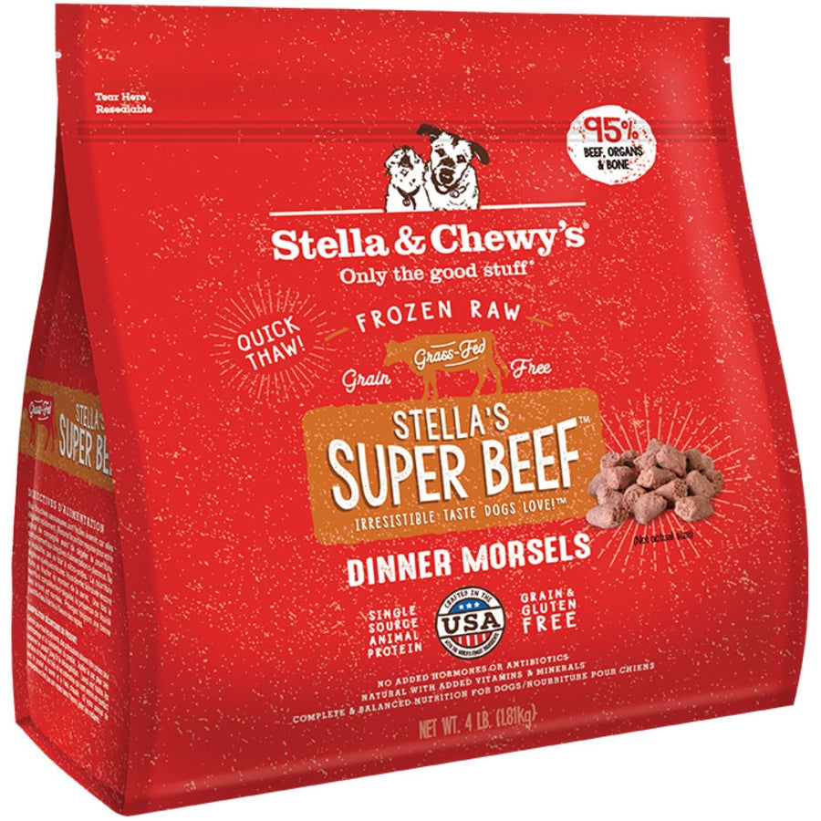 Stella & Chewy's Fzn Beef Morsels 4lb
