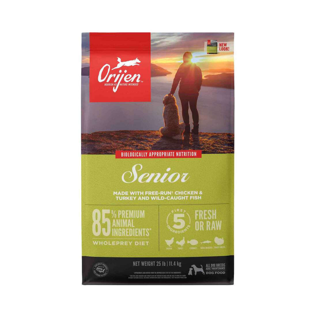 Orijen GF Wholeprey Senior Dog Food 13 LB