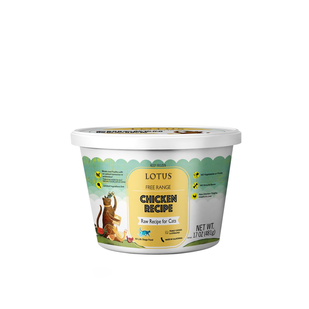 Lotus Raw Chicken Recipe 17oz