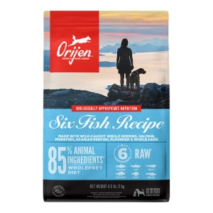 Orijen GF Six Fish Dog Formula 4.5lb